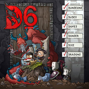 D6: Dungeons, Dudes, Dames, Danger, Dice and Dragons!